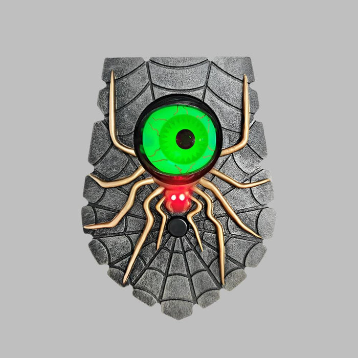 One - Eyed Doorbell - Halloween Doorbell Decoration, Luminous Eyeball Spider Bell Decor, Gift for Halloween - Gear Elevation