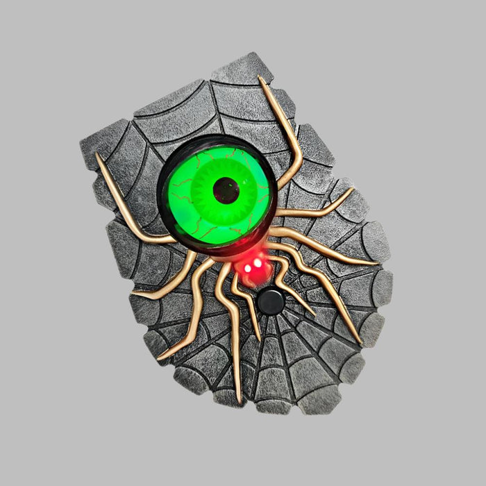 One - Eyed Doorbell - Halloween Doorbell Decoration, Luminous Eyeball Spider Bell Decor, Gift for Halloween - Gear Elevation