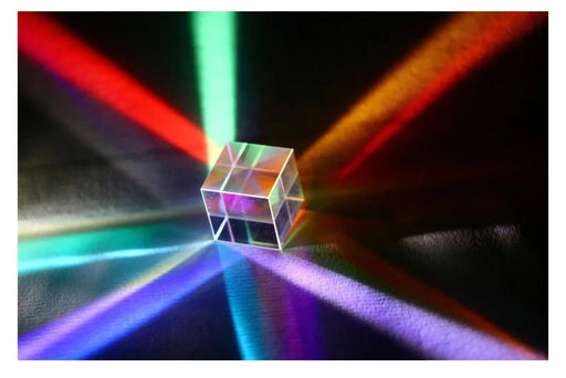 Optical Glass Prism Cube – 15mm Hexahedral Photography Gem for Home Décor & Creative Science Displays - Gear Elevation