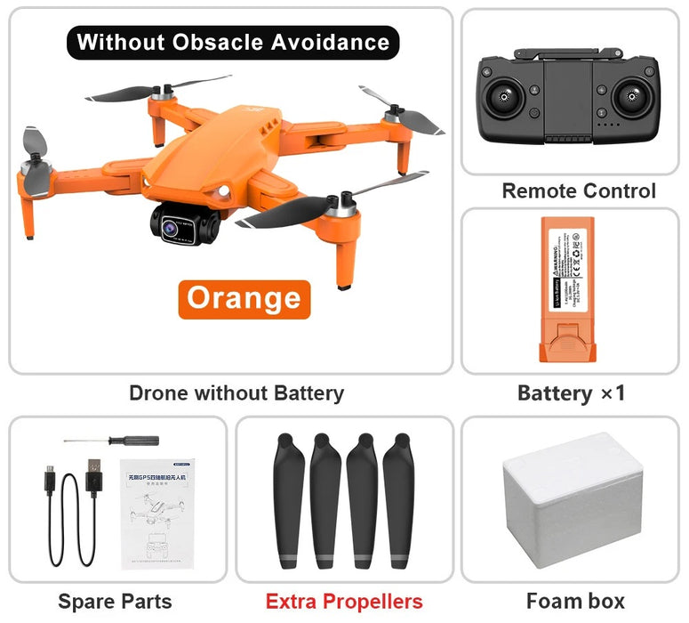 RC Drone Professional 8K HD Camera – L900 PRO SE GPS 5G 4K HD Dual Camera, 2-Axis Gimbal for Anti-Shake Aerial Photography