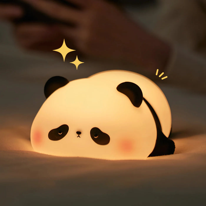 Panda LED Night Light - USB Rechargeable Touch Night Lamp for Bedroom - Gear Elevation