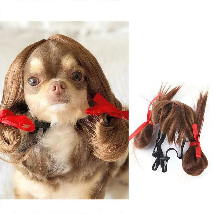 Pet Wigs Cosplay Props - Unleash Their Personality - Gear Elevation