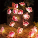 Pink Cherry Blossom Fairy Light Garland - Creative Flower - Shaped String Lights - Gear Elevation