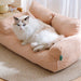 Plush Winter Cat Sofa Bed – Winter Warmth for Cats & Small Dogs - Gear Elevation