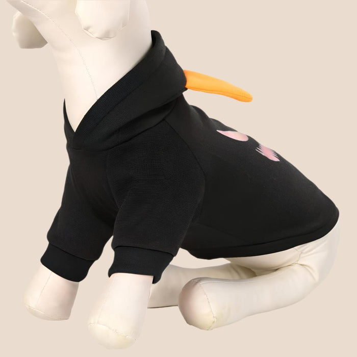 Pumpkin Design Pet Clothes - Halloween Pet Puppy Cosplay Hoodie, Soft and Adorable Warm Outfit Coat - Gear Elevation