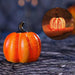 Pumpkin LED Candle Lamp Resin - Halloween Pumpkin Lantern Simulation LED Candle - Gear Elevation