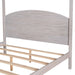 Queen Size Canopy Platform Bed with Headboard and Support Legs - Gear Elevation