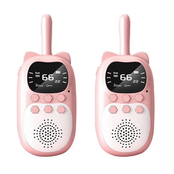 Rechargeable Kids Walkie Talkie – 3km Range Handheld Radio, Fun & Practical Birthday Gift for Kids - Gear Elevation