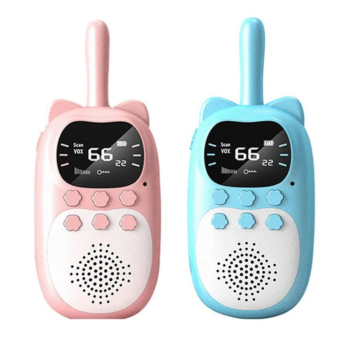 Rechargeable Kids Walkie Talkie – 3km Range Handheld Radio, Fun & Practical Birthday Gift for Kids - Gear Elevation