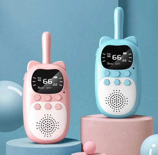 Rechargeable Kids Walkie Talkie – 3km Range Handheld Radio, Fun & Practical Birthday Gift for Kids - Gear Elevation