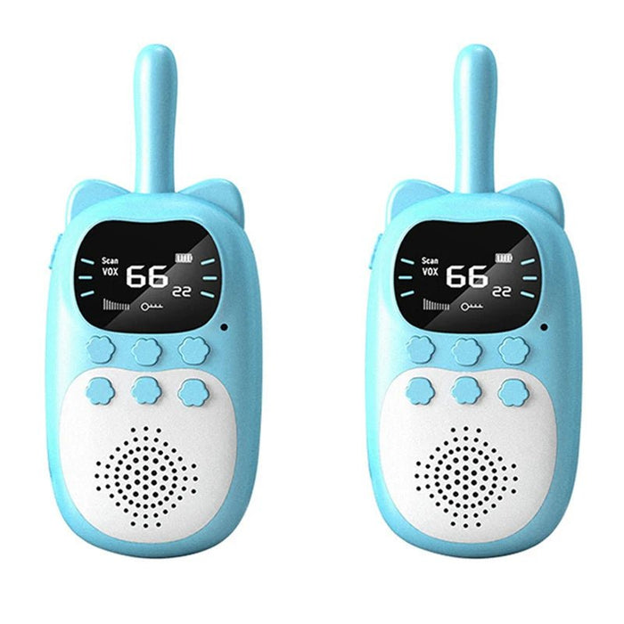 Rechargeable Kids Walkie Talkie – 3km Range Handheld Radio, Fun & Practical Birthday Gift for Kids - Gear Elevation