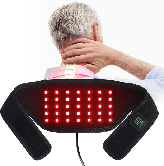 Red Light Therapy for Shoulder Back Body Pain Relief - Infrared Light Therapy Device - Gear Elevation