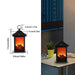 Retro Fireplace Lantern – Flickering Flame Night Light for Christmas Charm, USB/Battery - Powered Holiday Décor - Gear Elevation