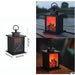 Retro Fireplace Lantern – Flickering Flame Night Light for Christmas Charm, USB/Battery - Powered Holiday Décor - Gear Elevation