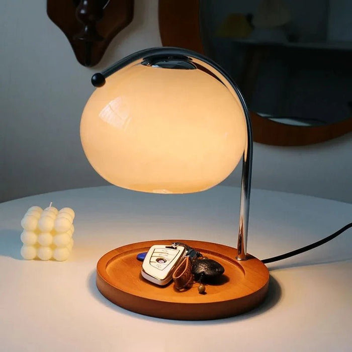 Retro Glass Dimmable Candle Warmer Lamp - Warm & Aromatic Ambiance - Gear Elevation