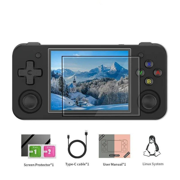 Retro Handheld Game Console - 3.5 - inch IPS Horizontal Screen Linux System - Gear Elevation