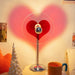 Romantic Heart Light Lamp - Sunset Led Light for Living Room, Barber Shop, Background Wall Decoration and Bedroom - Gear Elevation