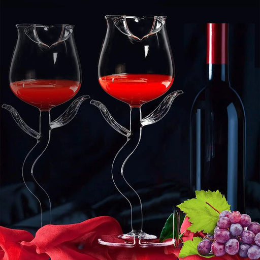 Rose Wine Goblets – Perfect for Mother’s Day, Parties, Weddings, and Festive Cocktails - Gear Elevation