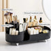 Rotating Makeup Organizer - 360 Rotating Makeup Organizer for Vanity with Brush Holder - Gear Elevation