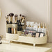 Rotating Makeup Organizer - 360 Rotating Makeup Organizer for Vanity with Brush Holder - Gear Elevation