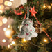 Rustic Linen Christmas Pendants – Charming Tree Ornaments for Holiday Décor & Shopping Mall Displays - Gear Elevation