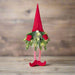 Santa Gnome with Christmas Wreath and Sparkling LED Lights – Perfect for Front Door, Wall, or Window Festive Magic - Gear Elevation