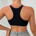 Sexy Black Crop Top with Silver Straps – Elastic Sleeveless Push - Up Camisole for Effortless Style and All - Day Comfort - Gear Elevation