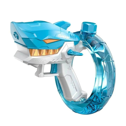 Shark Electric Water Gun Toy - High - Pressure Continuous Shooting Water Spray Toy with Electric Pump - Gear Elevation