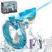 Shark Electric Water Gun Toy - High - Pressure Continuous Shooting Water Spray Toy with Electric Pump - Gear Elevation