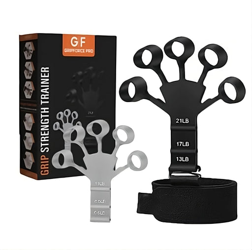 Silicone Finger Trainer – Hand Grip Strengthener & Resistance Expander for Training & Rehabilitation - Gear Elevation