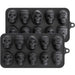 Skull Cocktail Ice Silicone Tray - 10 Grids Ice Cube Maker for Parties - Gear Elevation