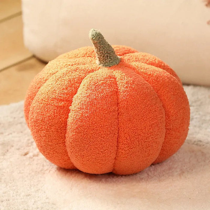 Small & Soft Pumpkin Plush Toy – Adorable Bedroom Halloween Decor & Soothing Pillow for Kids - Gear Elevation