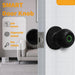 Smart Door Knob Lock - Keyless Thumbprint Entry Door Lock for Bedroom, Front Door, Home, Apartment Office and Garages - Gear Elevation