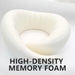 Snail Style Memory Foam Travel Neck Pillow - U - shaped, Portable, Adjustable Neck Support - Gear Elevation