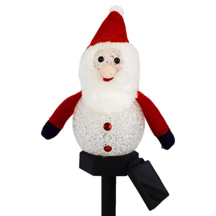 Snow Man Solar Lawn Lights – Festive Outdoor Garden Decor - Gear Elevation