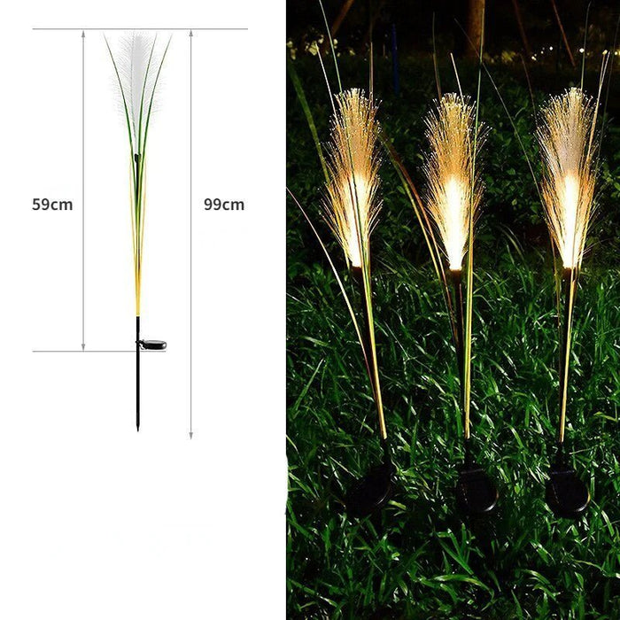 Solar Reed Garden Light - LED Solar Garden Lights Outdoor Waterproof Reed Light - Gear Elevation