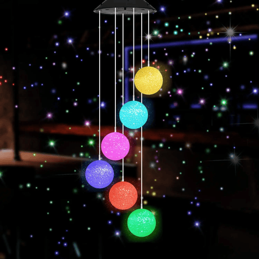 Solar Wind Chime Lights – Colorful LED Animal Pendants for a Festive Outdoor Glow - Gear Elevation