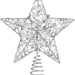 Sparkling LED Star Tree Topper – Glittering Iron Ornament for Magical Christmas Tree Décor - Gear Elevation