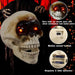 Spooky Skull Heads - Skull Heads with Motion Sensor Halloween Decorations, Scary Sound, Spooky Decoration - Gear Elevation