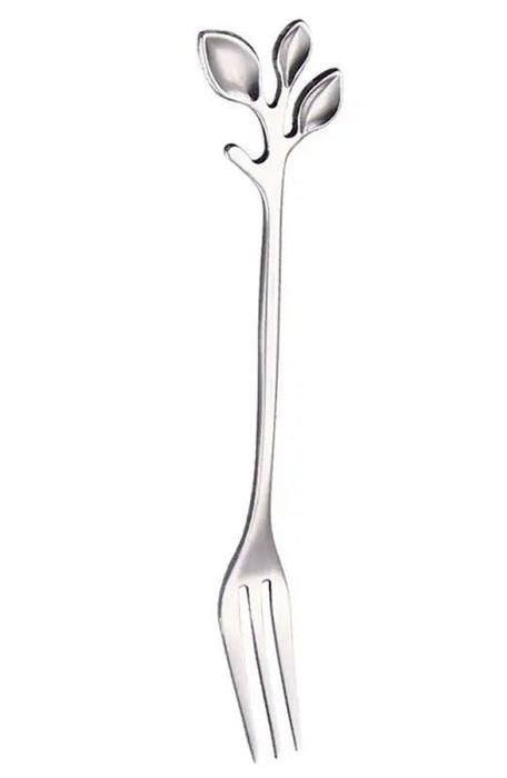 Stainless Steel Coffee Spoon or Fork – Perfect Christmas Gift! Mini Teaspoons for Desserts, Snacks, Ice Cream, and More. Elevate Your Tableware Collection! - Gear Elevation