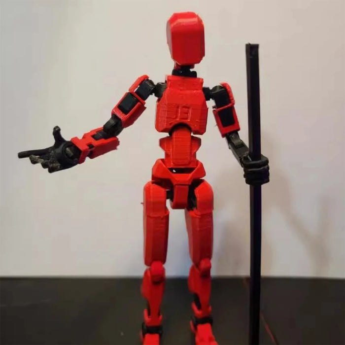 Multi-Jointed Movable Shapeshifting Robot – 3D Printed Multi-Jointed Action Figure for Creative Play, Perfect for Kids, Adults, and Parent-Child Bonding Games