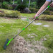 Thatch Rake - Efficient Steel Metal Lawn Grass Rake with Stainless Steel Handle - Gear Elevation