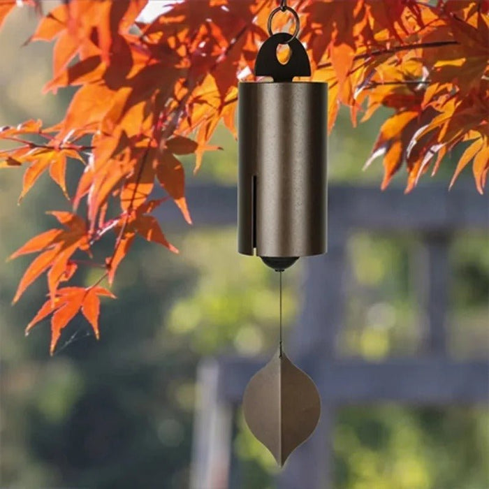 The Deep Resonance Serenity Bell - Deep Tone Sound Wind Bell for Outdoor Decor for Garden, Patio, Porch - Gear Elevation