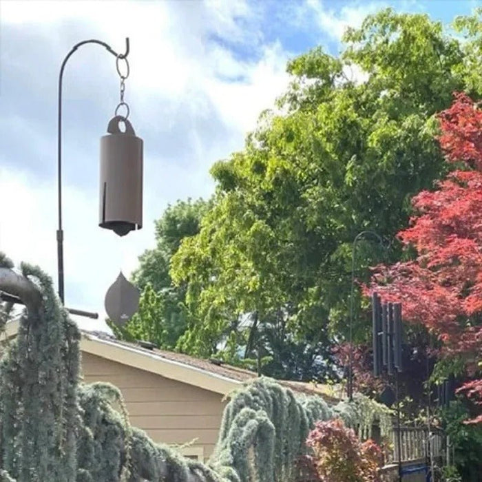 The Deep Resonance Serenity Bell - Deep Tone Sound Wind Bell for Outdoor Decor for Garden, Patio, Porch - Gear Elevation