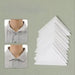 Thick PVC Triangle Shirt Collar Shaper – Anti - Warp, No - Curl Collar Extenders for a Perfectly Crisp Look - Gear Elevation