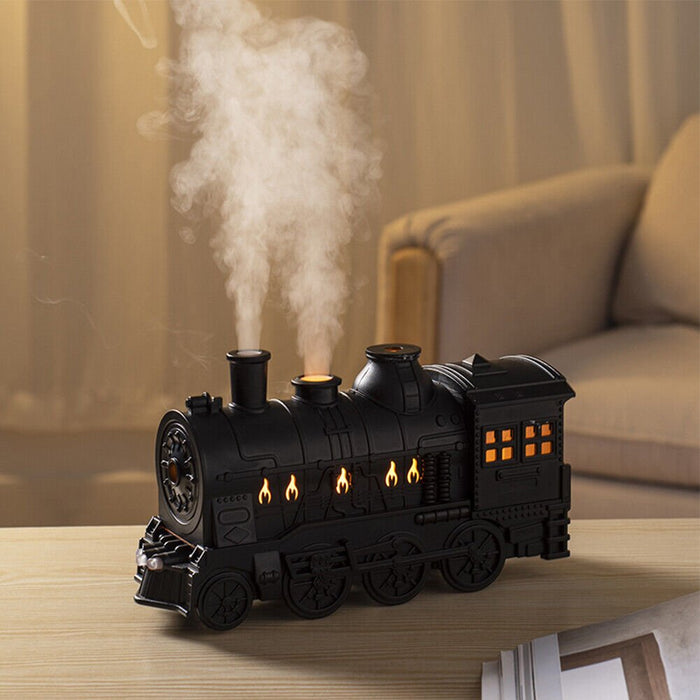 Train Ultrasonic Air Humidifier - Oil Diffuser Humidifier With Remote Control - Gear Elevation