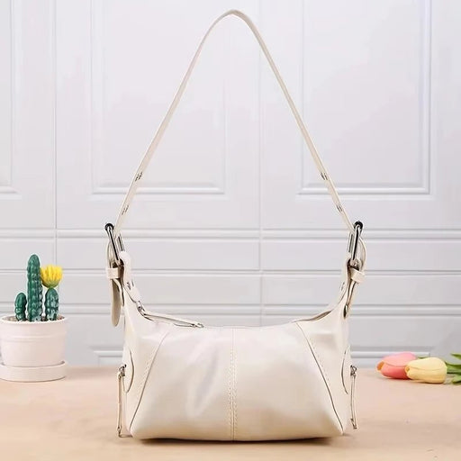 Trendy Underarm Shoulder Bag – Stylish PU Leather Baguette Handbag - Gear Elevation
