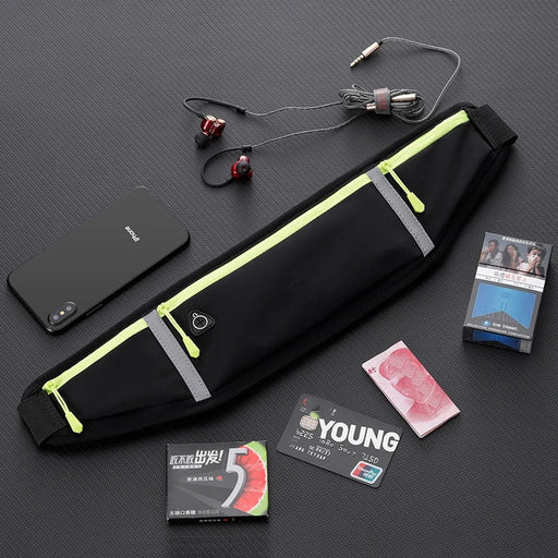 Ultra - Thin Waterproof Running Belt – Secure & Invisible Sports Waist Bag - Gear Elevation