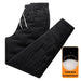 Ultra - Warm White Duck Down Winter Pants for Men – Thermal Joggers, Cozy Sweatpants for Cold Weather, XL - 5XL - Gear Elevation