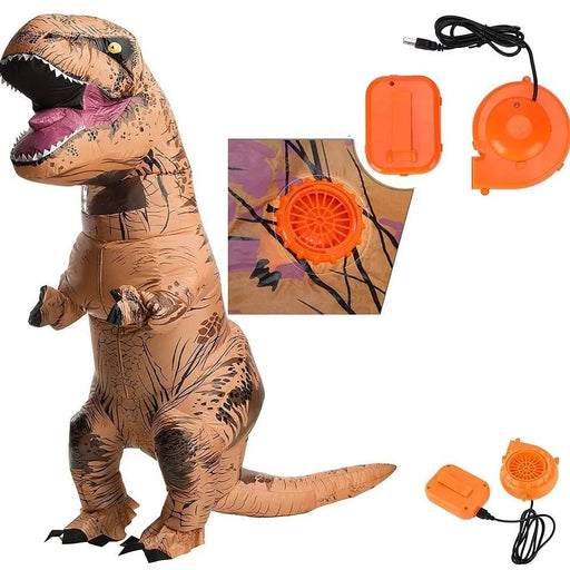 Unique Adult T - REX Inflatable Costume - Ultimate Party Outfit - Gear Elevation